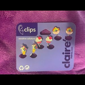 Clip On Earrings From Claire’s